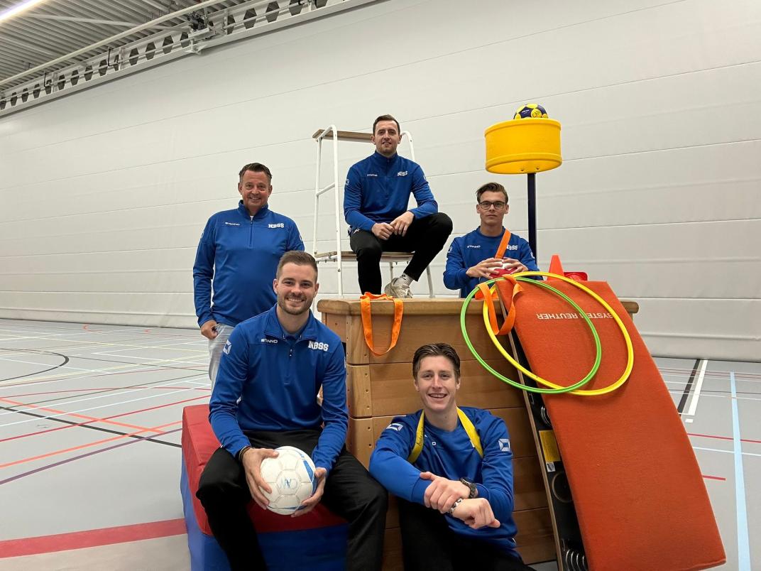 Tom, Ruben, Erik, Mick en Luuk